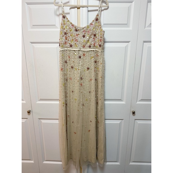 BHLDN Syrah Floral Sequin Embellished Dress - Picture 10 of 12